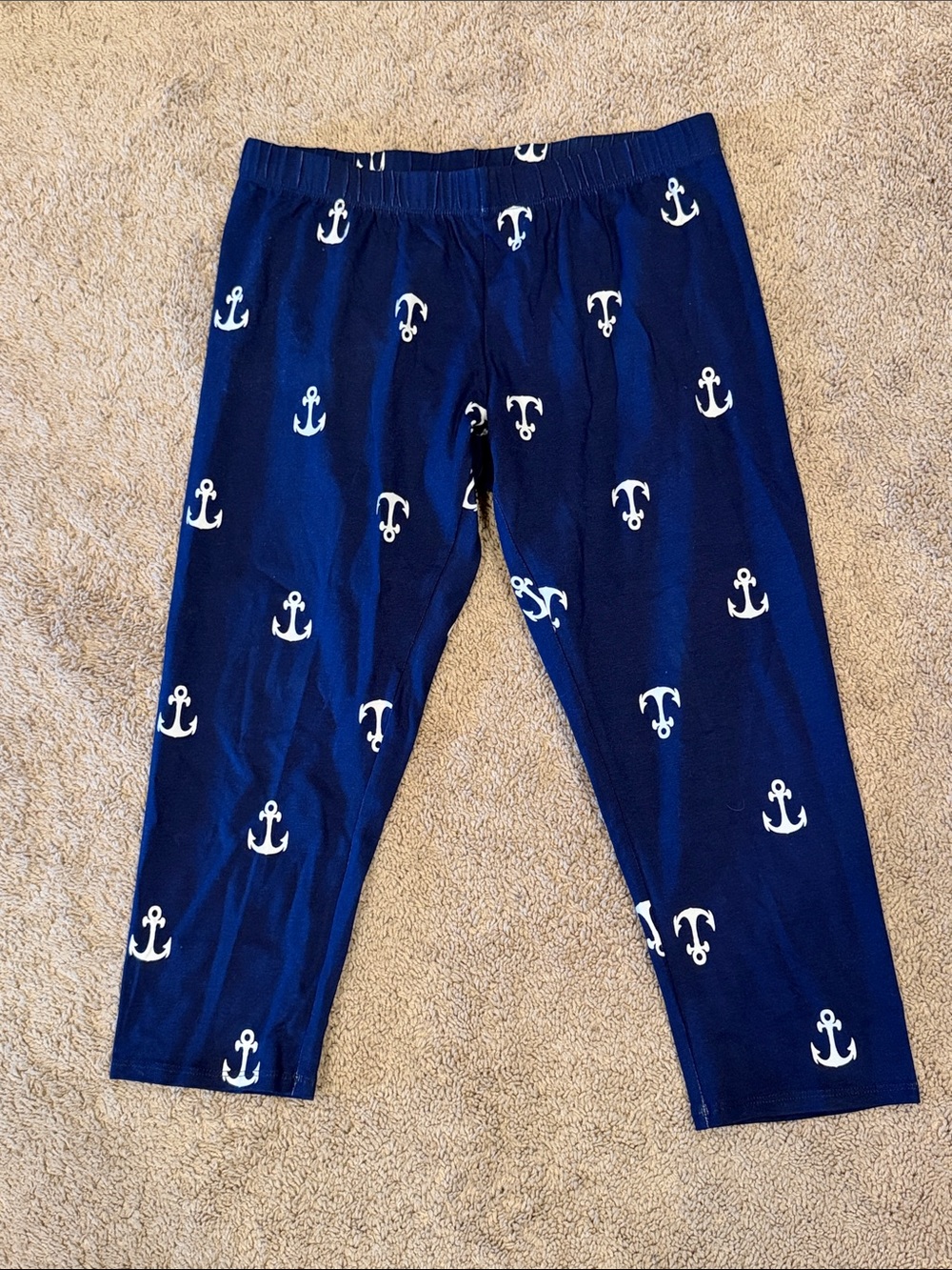 Women’s Large Anchor Capri Leggings